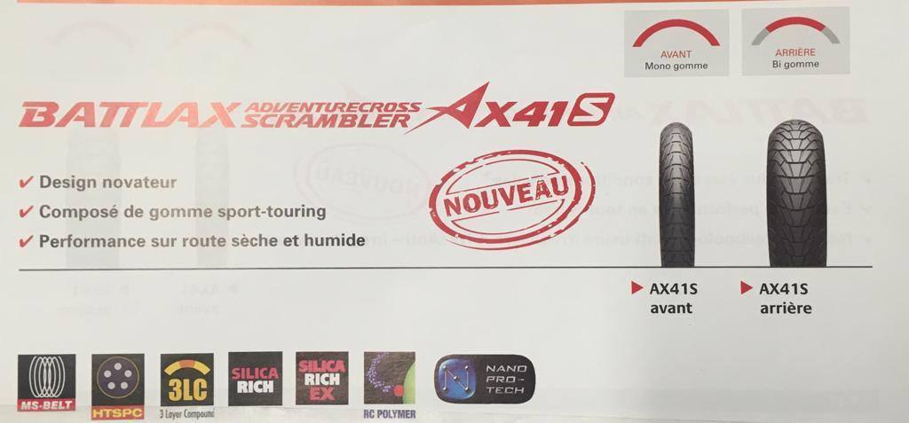 Bridgestone Battlax AX41S
